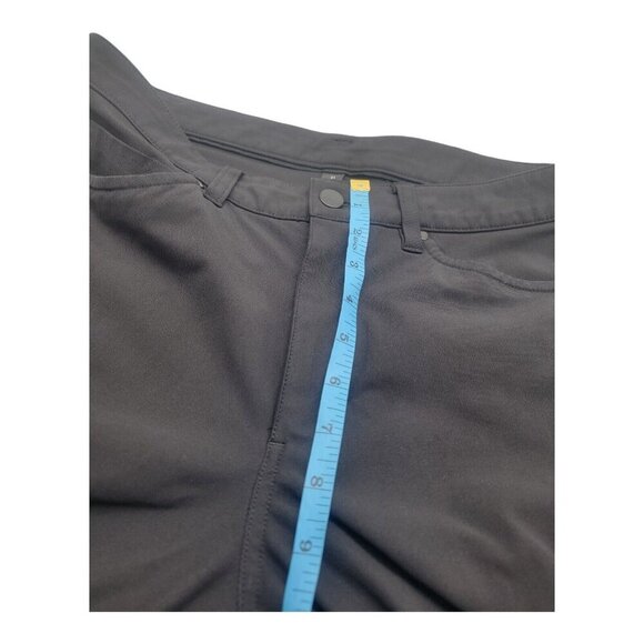Lululemon Pants Mens 31 Black ABC Slim Fit 5 Pocket Warpstreme Athletic LM5AD9S - Picture 6 of 9
